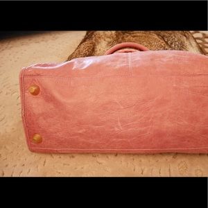 Balenciaga Bags - Balenciaga Motorcycle City Bag in Rose Pink Balenciaga Bags - Balenciaga Motorcycle City Bag in Rose Pink